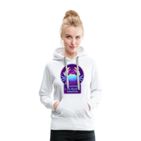 Thumbnail for Women’s Neon Cancer Premium Hoodie - white