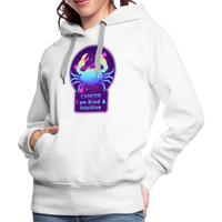 Thumbnail for Women’s Neon Cancer Premium Hoodie - white