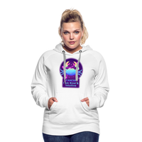 Thumbnail for Women’s Neon Cancer Premium Hoodie - white