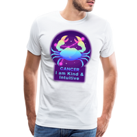 Thumbnail for Men's Neon Cancer Premium T-Shirt - white