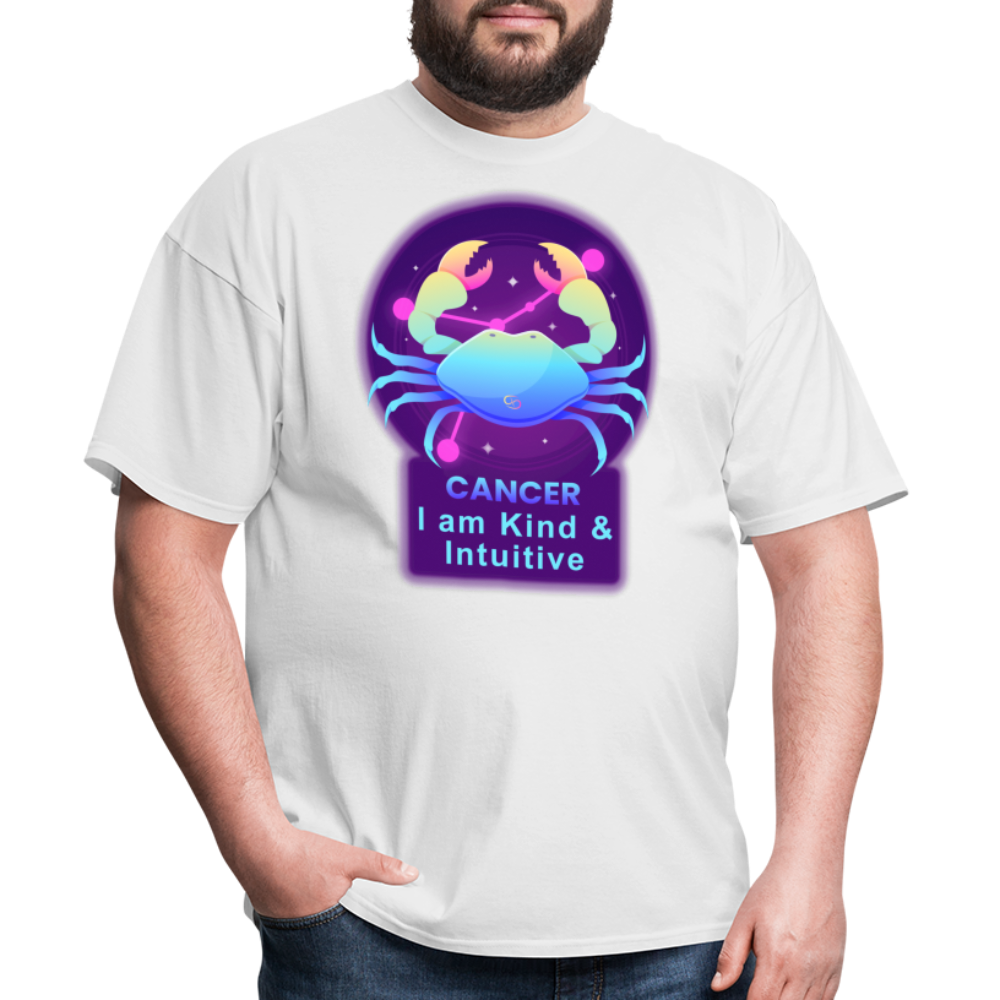 Men's Neon Cancer Classic T-Shirt - white