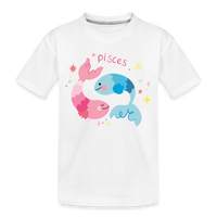 Thumbnail for Toddler Pinky Pisces Premium Organic T-Shirt - white