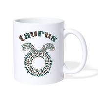 Thumbnail for Power Words Taurus Coffee/Tea Mug - white