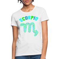 Thumbnail for Women's Power Words Scorpio T-Shirt - white