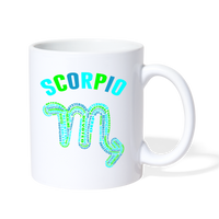 Thumbnail for Power Words Scorpio Coffee/Tea Mug - white