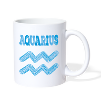 Thumbnail for Power Words Aquarius Coffee/Tea Mug - white