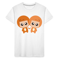 Thumbnail for Toddler Bobbly Gemini Premium Organic T-Shirt - white