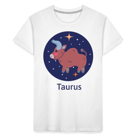 Thumbnail for Toddler Bluey Taurus Premium Organic T-Shirt - white