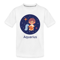 Thumbnail for Toddler Bluey Aquarius Premium Organic T-Shirt - white