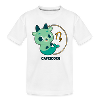 Thumbnail for Toddler Cartoony Capricorn Premium Organic T-Shirt - white