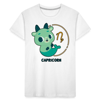 Thumbnail for Toddler Cartoony Capricorn Premium Organic T-Shirt - white