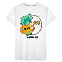 Thumbnail for Toddler Cartoony Aquarius Premium Organic T-Shirt - white
