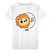 Thumbnail for Toddler Cartoony Leo Premium Organic T-Shirt - white