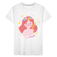 Thumbnail for Toddler Pinky Virgo Premium Organic T-Shirt - white