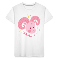 Thumbnail for Toddler Pinky Aries Premium Organic T-Shirt - white