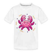 Thumbnail for Toddler Zany Cancer Premium Organic T-Shirt - white