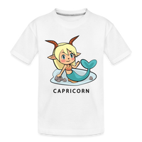 Thumbnail for Toddler Sweet Astro Capricorn Premium Organic T-Shirt - white