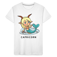 Thumbnail for Toddler Sweet Astro Capricorn Premium Organic T-Shirt - white