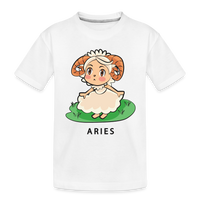 Thumbnail for Toddler Sweet Astro Aries Premium Organic T-Shirt - white