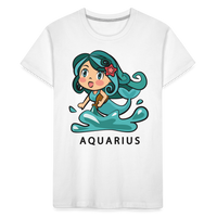 Thumbnail for Toddler Sweet Astro Aquarius Premium Organic T-Shirt - white