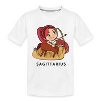 Thumbnail for Toddler Sweet Astro Sagittarius Premium Organic T-Shirt - white