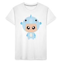 Thumbnail for Kid’s Bobbly Aquarius Premium Organic T-Shirt - white