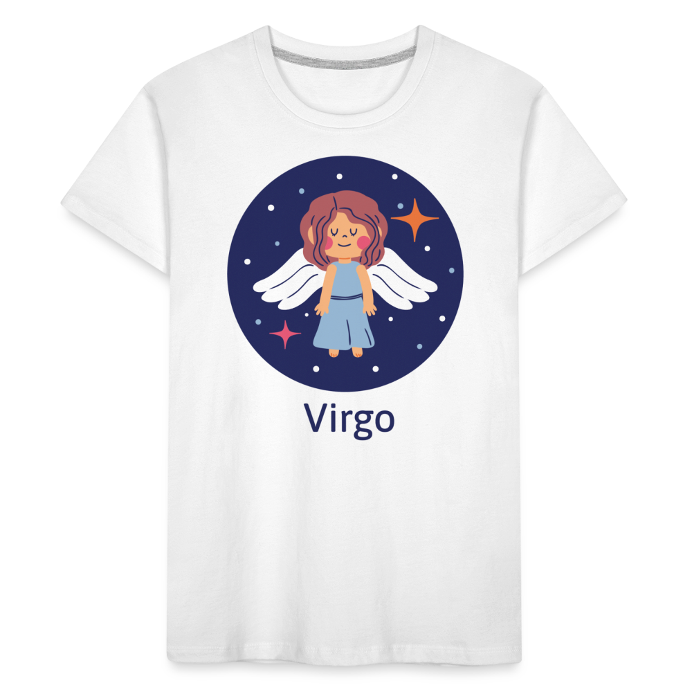 Kid’s Bluey Virgo Premium Organic T-Shirt - white