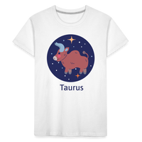 Thumbnail for Kid’s Bluey Taurus Premium Organic T-Shirt - white