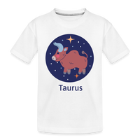 Thumbnail for Kid’s Bluey Taurus Premium Organic T-Shirt - white