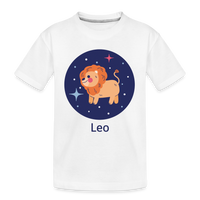 Thumbnail for Kid’s Bluey Leo Premium Organic T-Shirt - white