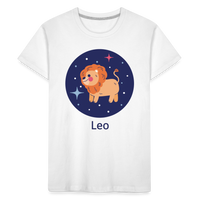 Thumbnail for Kid’s Bluey Leo Premium Organic T-Shirt - white