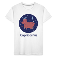 Thumbnail for Kid’s Bluey Capricorn Premium Organic T-Shirt - white