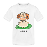 Thumbnail for Kid’s Sweet Astro Aries Premium Organic T-Shirt - white