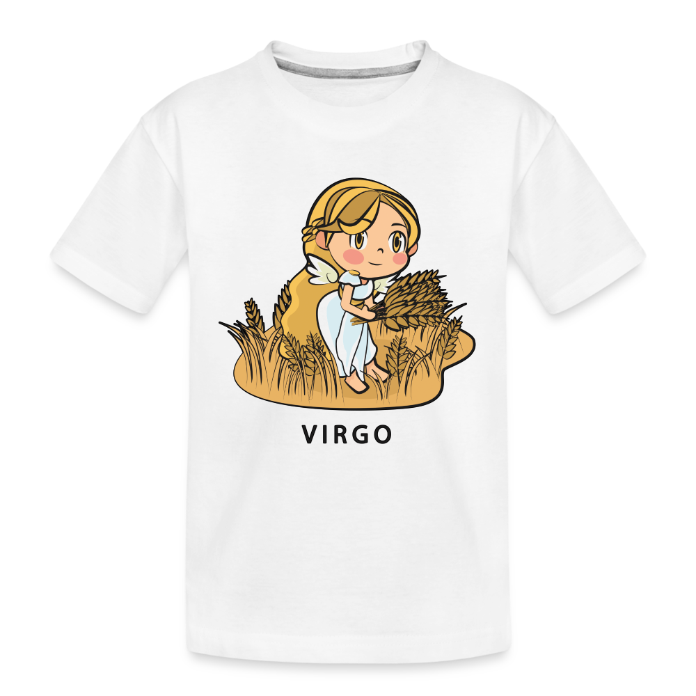 Kid’s Sweet Astro Virgo Premium Organic T-Shirt - white