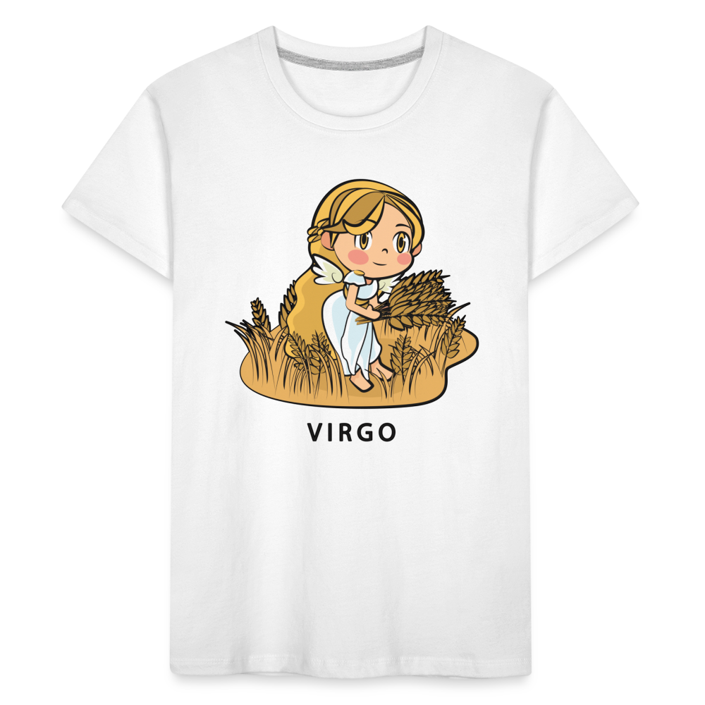 Kid’s Sweet Astro Virgo Premium Organic T-Shirt - white