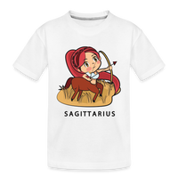 Thumbnail for Kid’s Sweet Astro Sagittarius Premium Organic T-Shirt - white